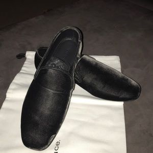 Vince velvet loafers
